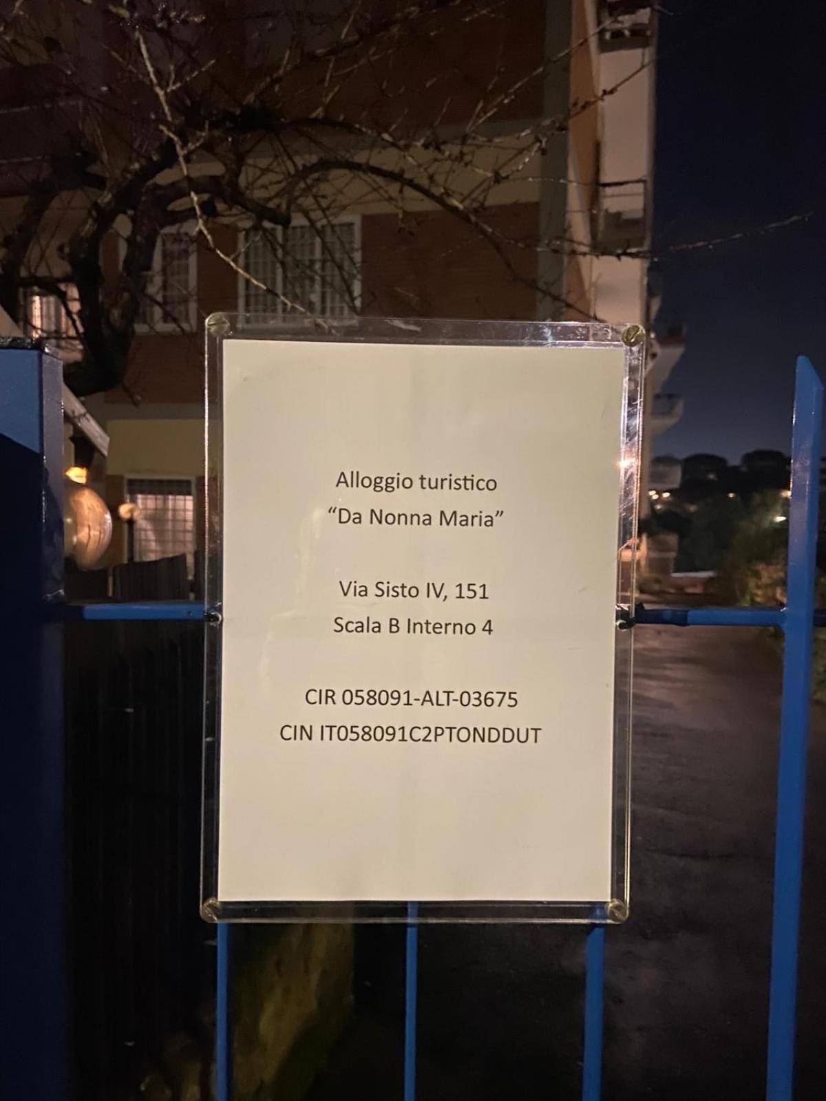 Da Nonna Maria Leilighet Roma Eksteriør bilde